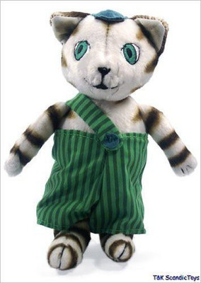 

K. Hjelm Frlag AB Findus The Cat Plush Doll From The Books Sven Nordqvist(Green)