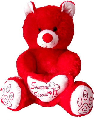

soniya Enterprises teddy bear - 60 cm(Red)
