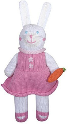 

Zubels Bunny Girl Pish 12" Ecofriendly Plush - 8 inch(Pink)