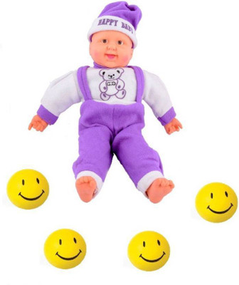 

AM Enterprises Musical Boy with Smilies - 20 cm(Multicolor)