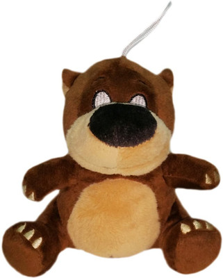 

Soft Buddies Jungle Book Series CAR HANGING - BALOO - Palm Size - 4 inch(Brown)