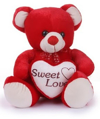 

Deals India Molly Red Bear - 45 cm(Red)