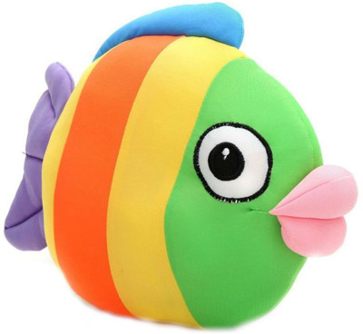 

Creative India Exports Multicolor Fish Stuffed Soft Plush Toy - 24 cm(Multicolor)