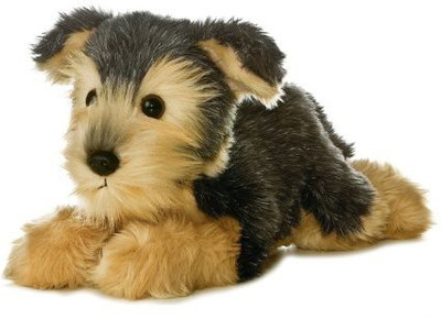 

Aurora Plush 12" Flopsie Yorky(Black)