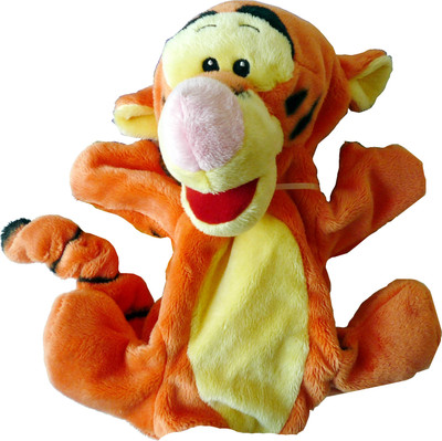 

Disney Tigger Puppet - 10 inch(Orange, White)