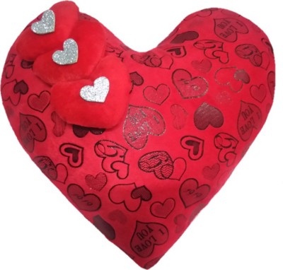 

Aparshi Designer heart stuffed soft toy for someone special - 40 cm(Multicolor)