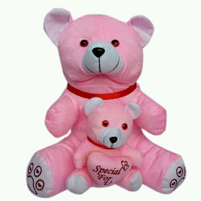 

Ojasvi oju bear - 32 cm(Pink)