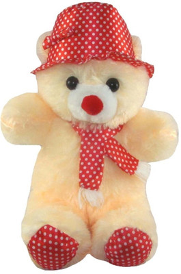 Tickles Gorgeous Cap Teddy 36 cm Beige 1 Tickles Soft Toys