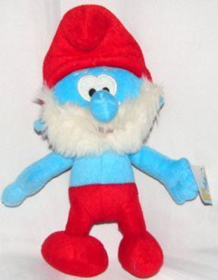

The Smurfs 11" Papa Smurf Plush - 30 cm(Red)