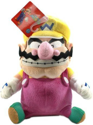 

Little Buddy Super Mario Plush Wario9Inch(Pink)