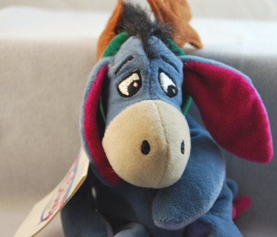 

Disney Mini Bean Bag Eeyore Reindeer With Ears 9" - 5.9 inch(Blue)