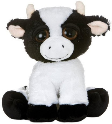 

Aurora World Plush 10 Inches Dreamy Eyes Cow Inches Maybelle - 7.08 inch(Black)