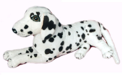 

VRV Soft Dalmation Dog Kids Toy - 15 cm(White and Black)