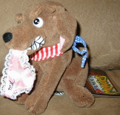 

Meanies Infamous Meanie Beanies Buddy The Dog - 13 inch(Brown)