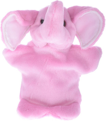 

Twisha Hand Puppets Elephant Pink 10 X 7 X 3 Inch - 3 inch(Multicolor)