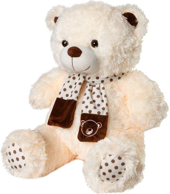 

ToynJoy Lovable & Dazzling 3 feet Beige colored Teddy Bear Stuffed Toy - 90 cm(Cream)