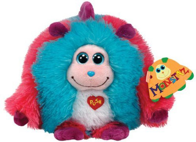 

Ty Monstaz Jazzy Plush Pink/Blue(Blue)