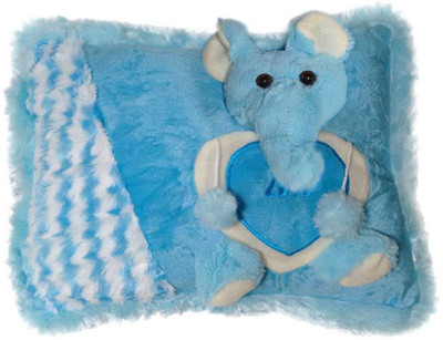 

Speoma soft filling face chusion soft toy - 4 cm(Blue)
