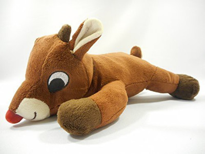 

Dan Dee Plush 12" Long Rudolph The Red Nosed Reindeer With 50(Brown)