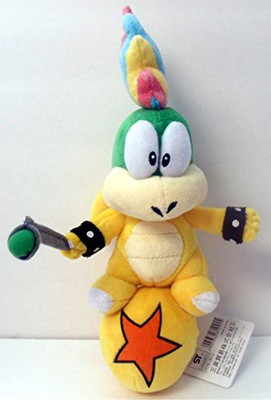 

Nintendo Super Mario Bros Lemmy Koopa On Circus Ball 10 Inch Plush - 13.5 inch(Yellow)