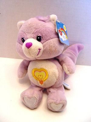 

Care Bears Cousins Bright Heart Raccoon 8" Plush Beanie(Pink)