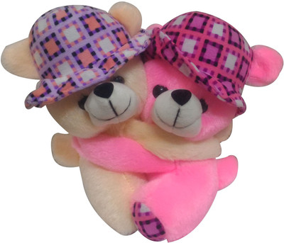 

Natali Traders Soft Couple Teddy - 5 inch(Pink)