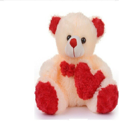 Ktkashish Toys Kashish Sweet Side Heart Teddy Bear 16 Inch - 16 inch(Beige)