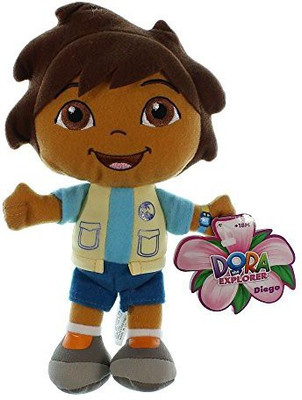 Dora the Explorer Diego Collectible Plush - 10 inch(Brown)