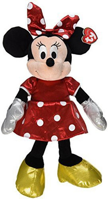 

TY Beanie Babies Minnie Red Sparkle Medium Plush - 9.44 inch(Red)