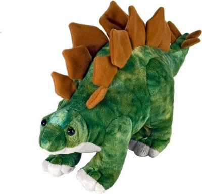 

Wild Republic Dinosauria Mini Stegosaurus 10" Plush - 10 inch(Green)