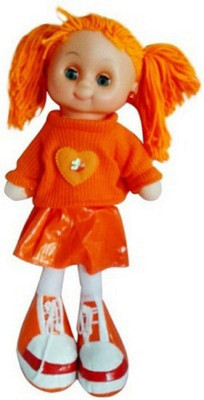 

TANISI Musical Doll With Led Light(Orange)