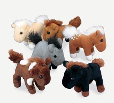 

Fun Express Soft Plush Horses (1 Dz)(Brown)