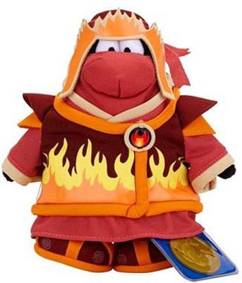 

Club Penguin Disney 65 Inch Series 10 Plush Fire Ninja Includes Coin - 12.2 inch(Orange)
