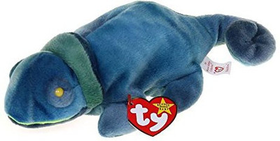 

ty Beanie Ba Rainbow The Lizzard (October 141997) Retired - 10 inch(Blue)