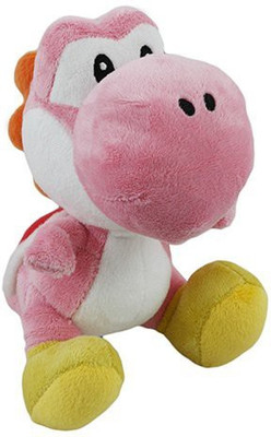 

Little Buddy Toys Nintendo Official Super Mario Yoshi Plush6"Pink(Pink)