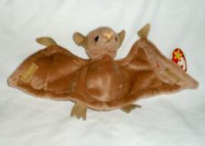 

ty Bat The Bat (Brown W/Pink Nose) Beanie Babies(Brown)