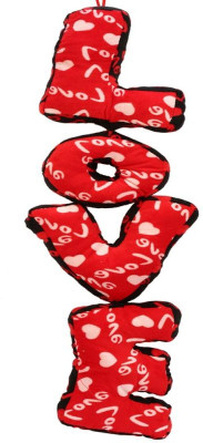 Ghasitaram Gifts Love Long Pillow - 26 inch(Multicolor)