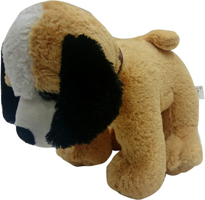 

Soft Buddies Animal With Bell - Light Brown Dog - 9 inch(Brown)