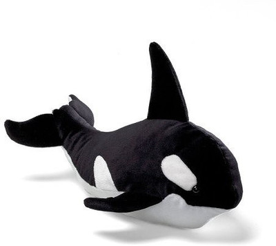 Enesco Gund Waylon 5" Orca Whale Plush(Black)
