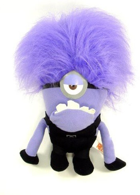 

Despicable Me 2 Evil One Eyed Purple Minion 10 Plush(Purple)