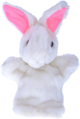 

Twisha Hand Puppets Bunny - 10 inch(White)