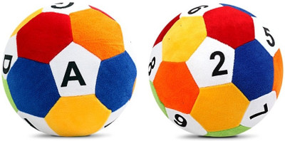 

Saugat Traders Soft Ball ABCD & 1234 - 8 Inch(Multicolor)