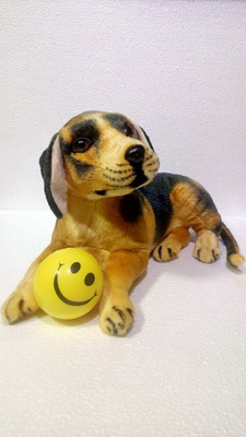 

Mikkis Bholu The Lovely Dog - 6 inch(Multicolor)