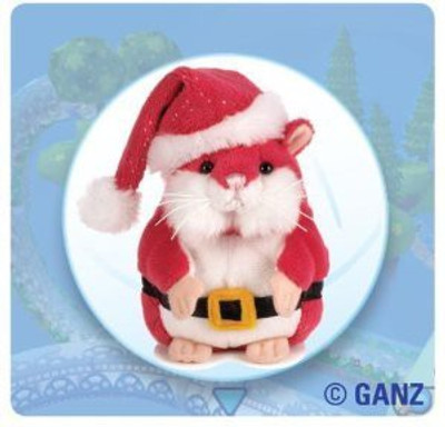 

Webkinz Mazin' Hamster Nick Christmas Red With Free Bookmark(Red)