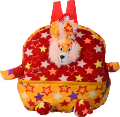 

Joymart Waterproof Multipurpose Bag, School Bag, Kids Bag, Plush Bag - 20 cm(Red, Orange), Orange;red