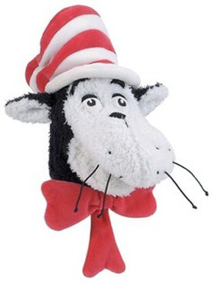 

Manhattan Toy Dr Seuss Cat In The Hat Hand Puppet Plush - 6 inch(White)