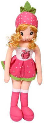

ESHTYLE Pretty Tall Soft Doll - 18 inch(Pink, Cream), Cream;pink