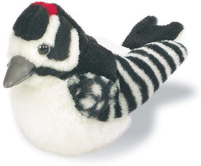 

Wild Republic Downy Woodpecker Plush(White)