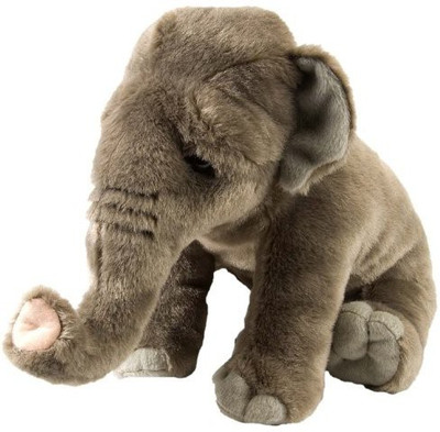 

Wild Republic Cuddlekins 12" Asian Elephant - 11 inch(Brown)