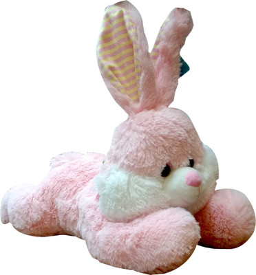 

Starwalk Lying Rabbit plush pink colour - 55 cm(Pink)